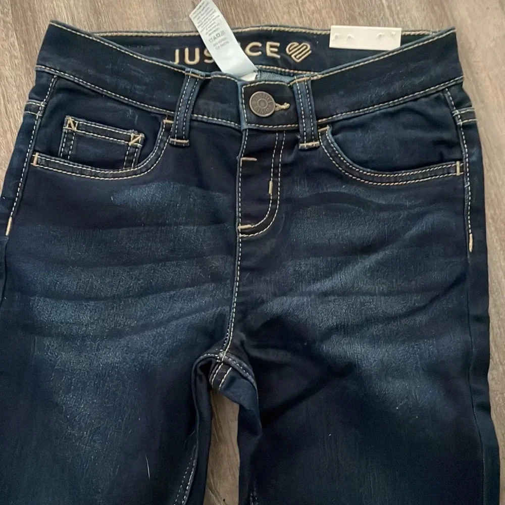 Justice stretch denim